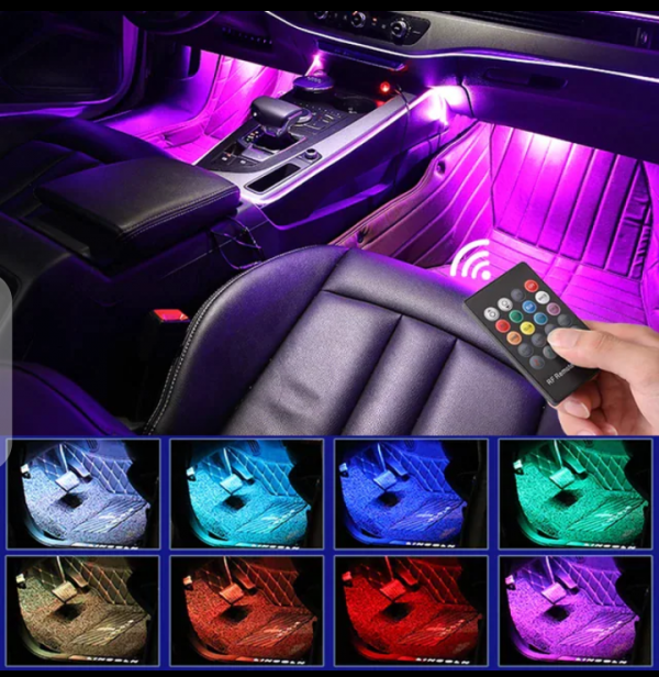 LED soft pied multicolores