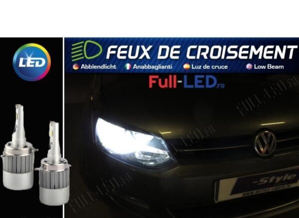 Feux de croisement en led