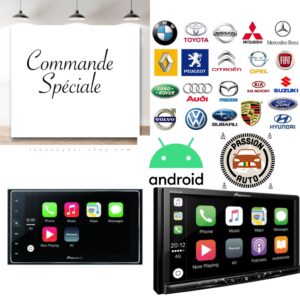 Commander votre Android auto & carplay ici