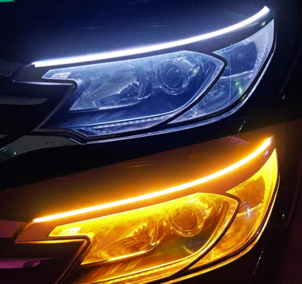 Signature lumineuse sur phares