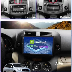 Android auto & carplay toyota rav4 2006-2012