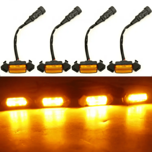 Signature lumineuse orange sur calandre – Image 2